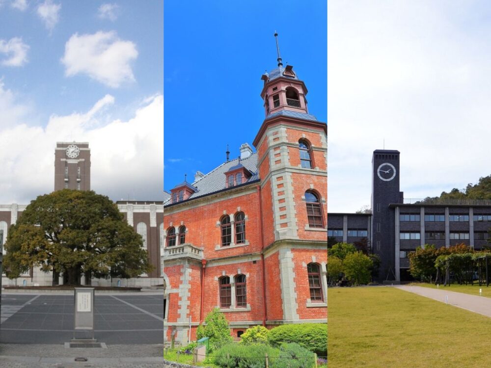 京都大学と同志社大学と立命館大学